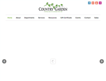 Tablet Screenshot of hyanniscountrygarden.com